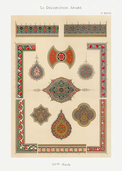 La Décoration Arabe — Vintage Print