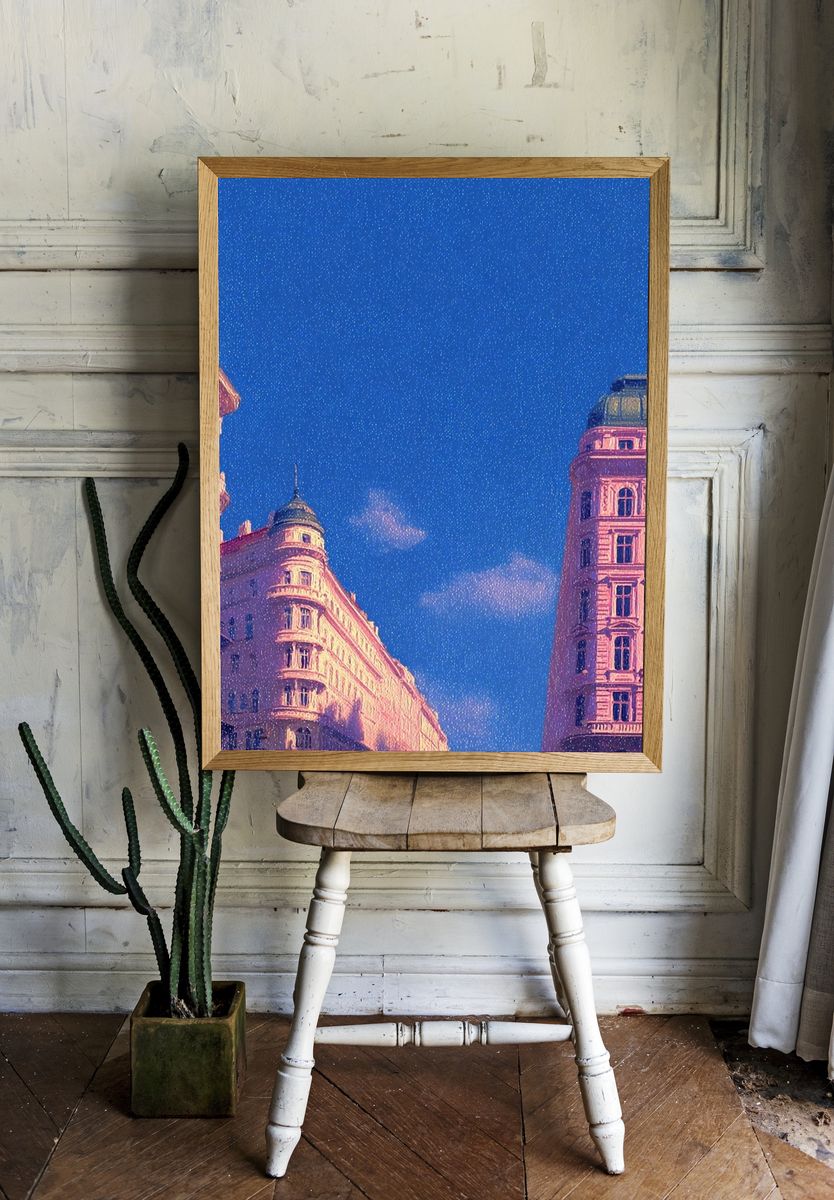 Historic Architecture — Vintage Print. — room view 1