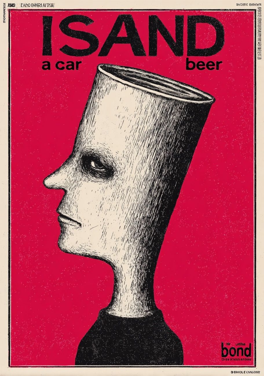 ISAND — Vintage Advertising Print. poster — vintage art