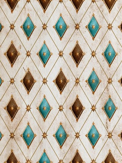 Art Deco Diamond Pattern Poster.