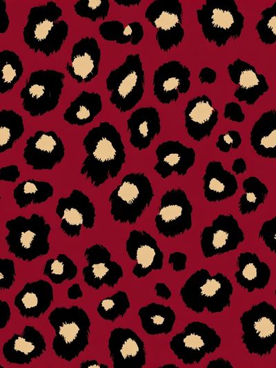 Leopard Spots Vintage Print. poster