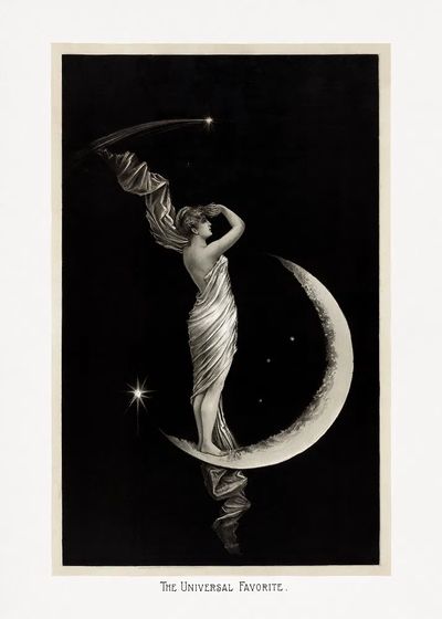 The Universal Favorite — Vintage Print. poster print