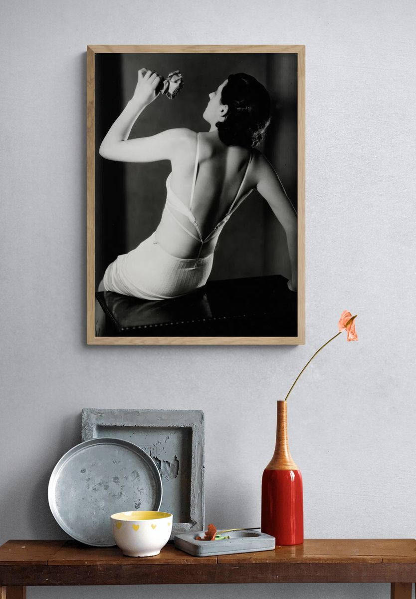 Vintage Fashion Photography Poster. — room view 3