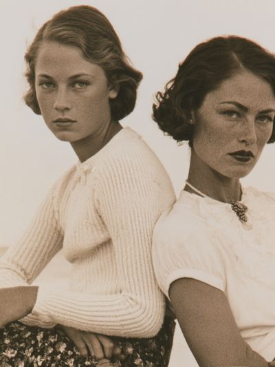 Vintage Fashion Portrait Poster.