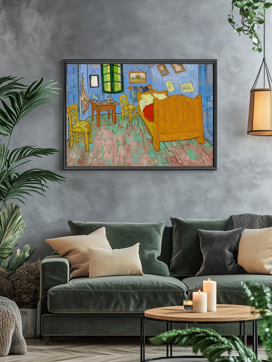 Vincent van Gogh's Bedroom — Fine Art Print. — room view 4