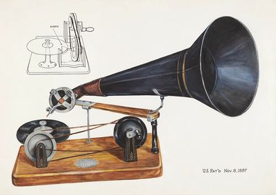 Gramophone (ca. 1937) Charles Bowman.