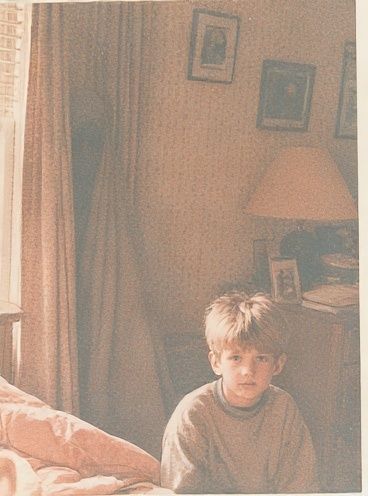 Vintage Bedroom Portrait Poster. poster detail