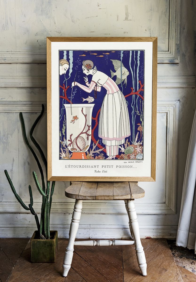 L'étourdissant petit poisson: Robe d'été. — room view 1