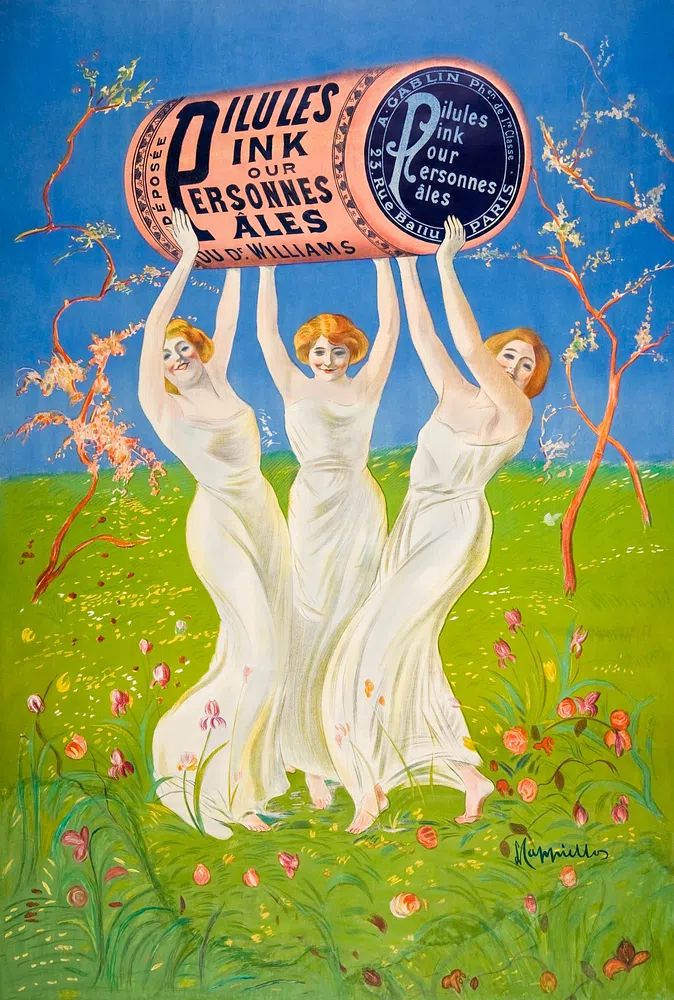 Pink Pills Pale People (1910). poster detail