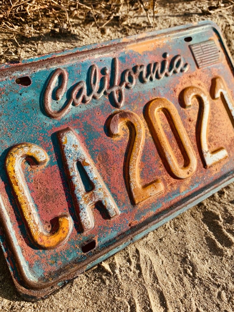 California CA 2021 Vintage Poster. poster — vintage art