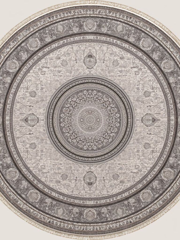 Ornate Circular Medallion Vintage Print. poster detail