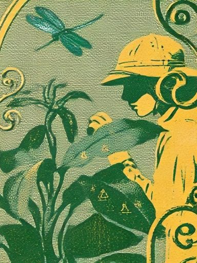 Jungle Explorer Vintage Poster. poster — vintage art