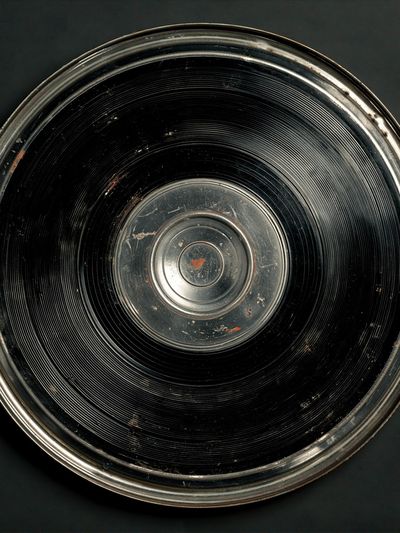 Vintage Vinyl Record Poster. poster