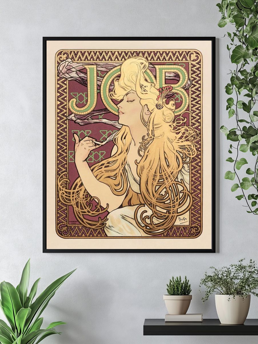 Job (1896) Alphonse Mucha. Original. — room view 4