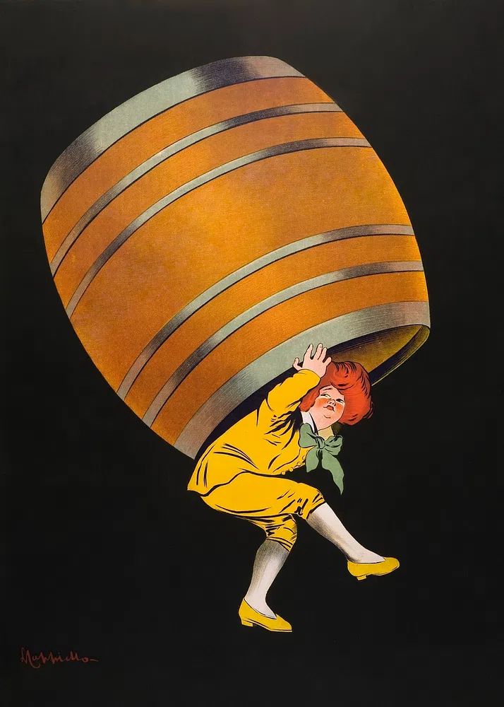 Cognac Pellisson (1907) print high. poster detail