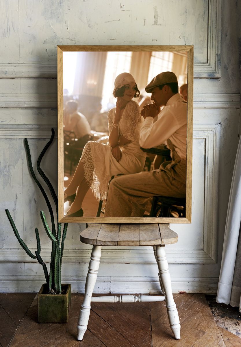 Vintage Dance Hall Romance Poster. — room view 1