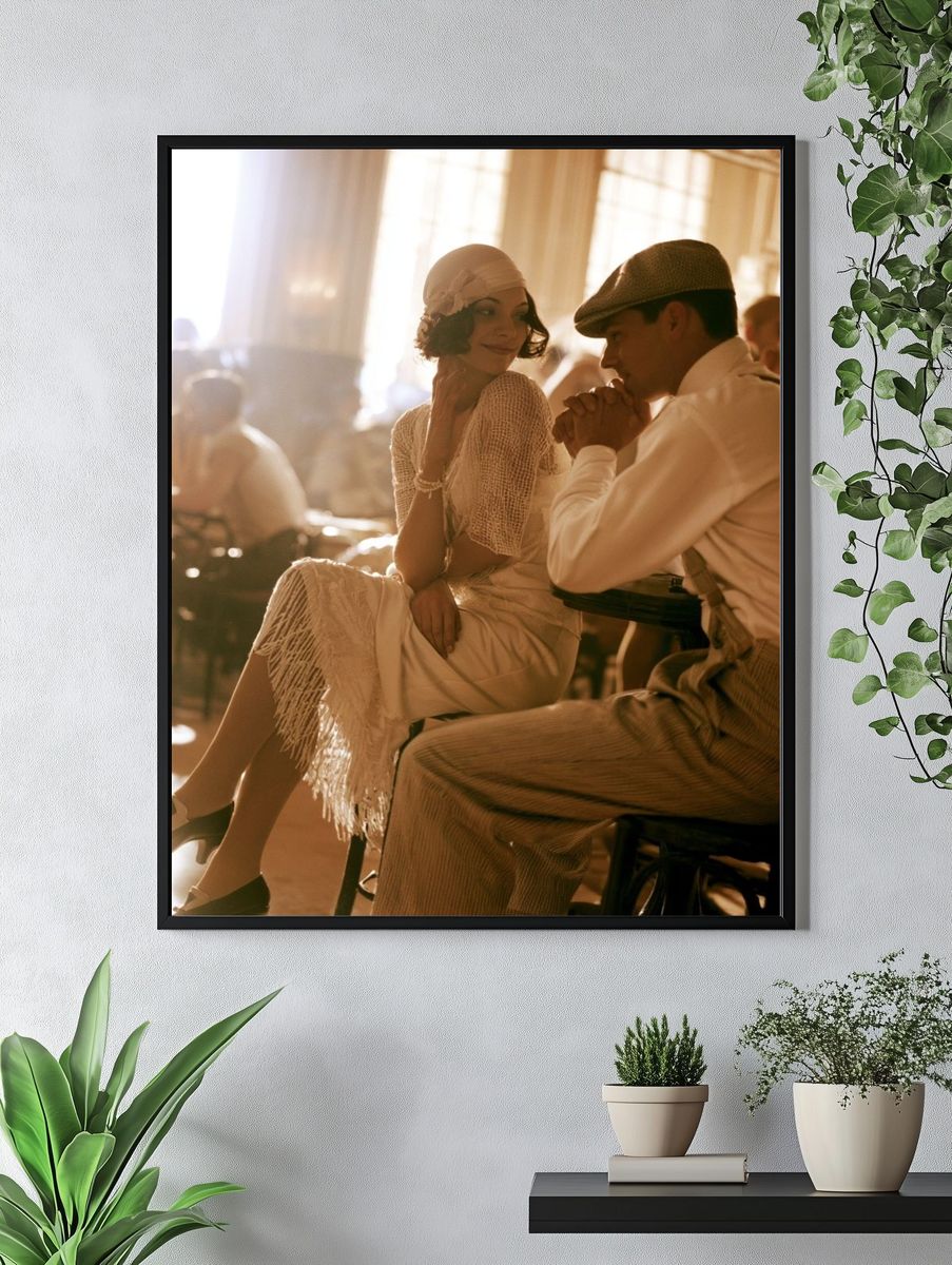 Vintage Dance Hall Romance Poster. — room view 4