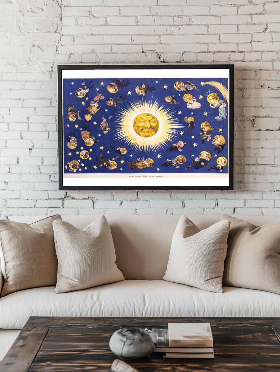 New York's new solar system. — room view 1