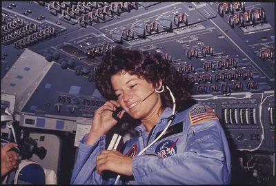 Sally Ride — Art Print. poster print