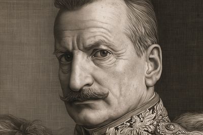 Vintage Military Portrait Poster. poster