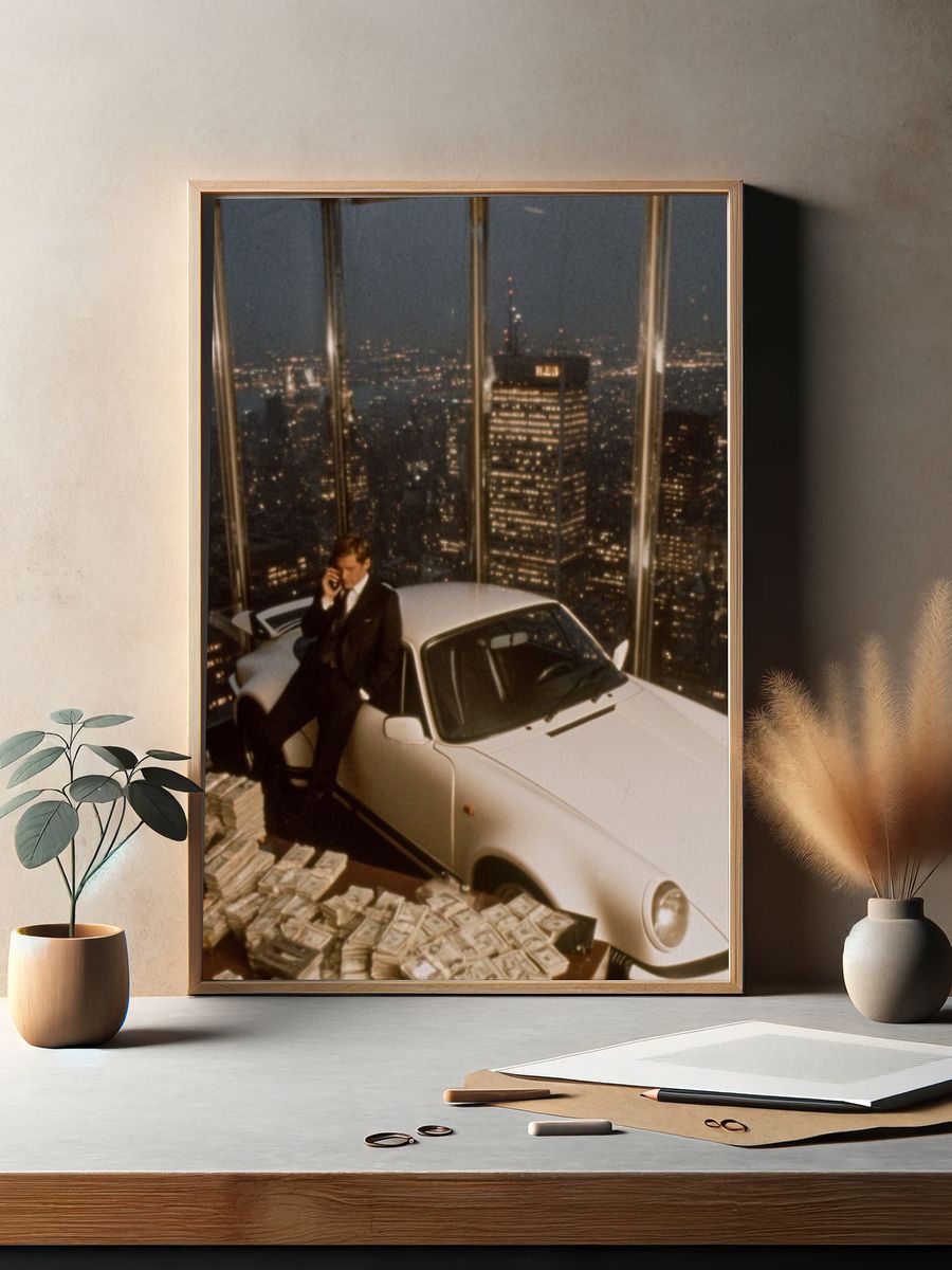 Luxury Lifestyle — Vintage Print. — room view 2