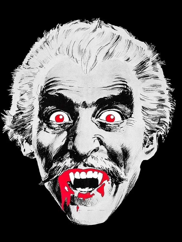 Count Dracula (1970) drawing Jess. poster detail