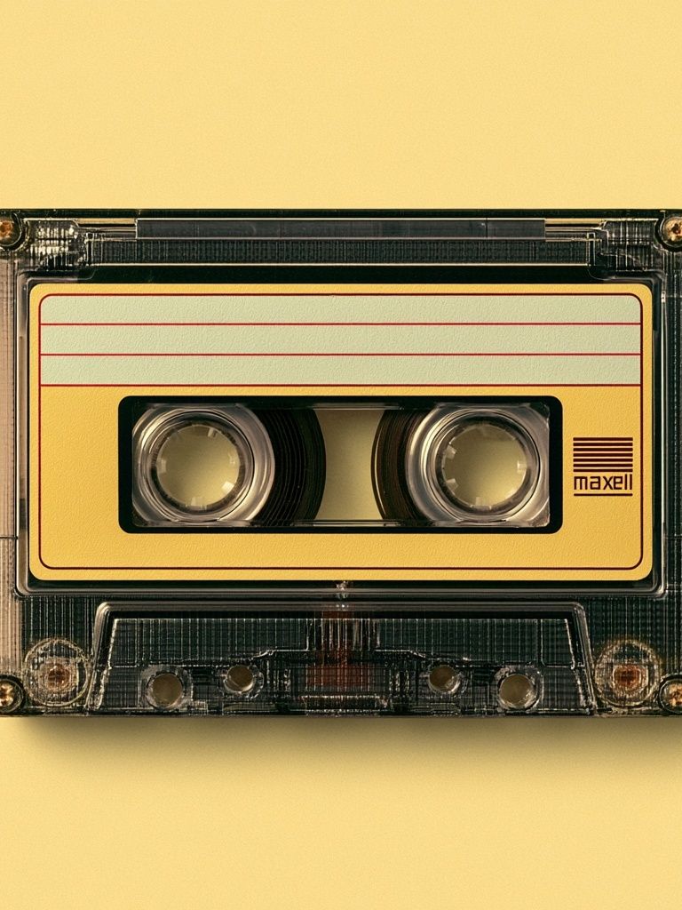 Vintage Cassette Tape Poster. poster detail