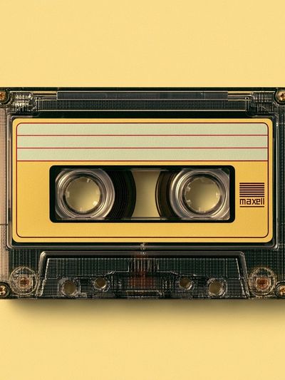 Vintage Cassette Tape Poster. poster print