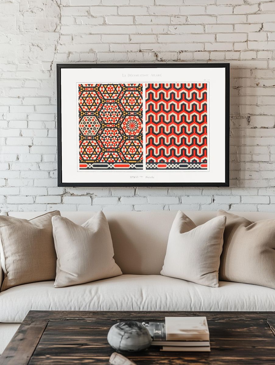 La Decoration Arabe, plate no. — room view 1