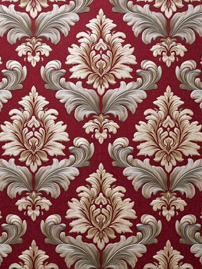 Baroque Damask Pattern Poster. poster