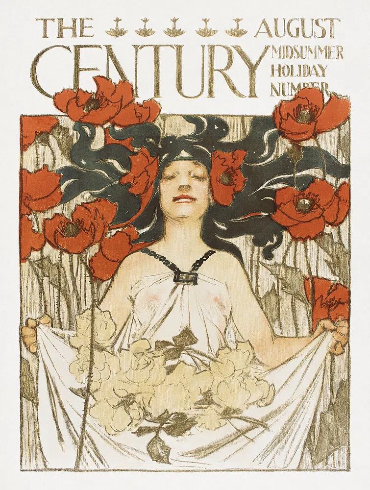 August Century, Midsummer Holiday Number. poster detail