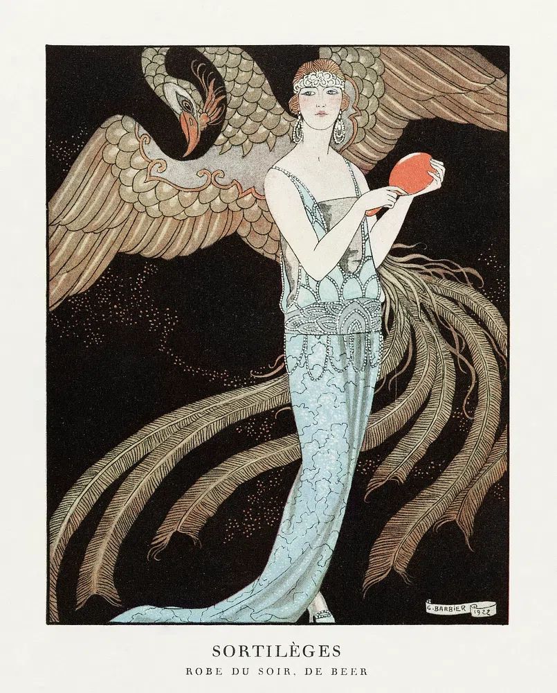 Sortilèges: Evening dress, de Beer. poster detail