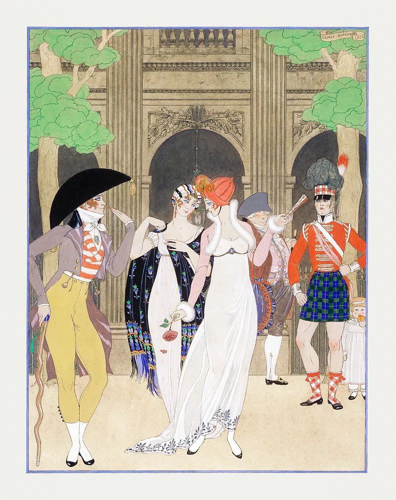 La Merveilleuse au Palais Royal. poster detail