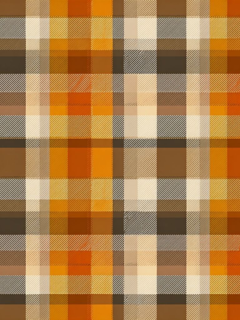 Plaid Pattern — Vintage Print. poster — vintage art