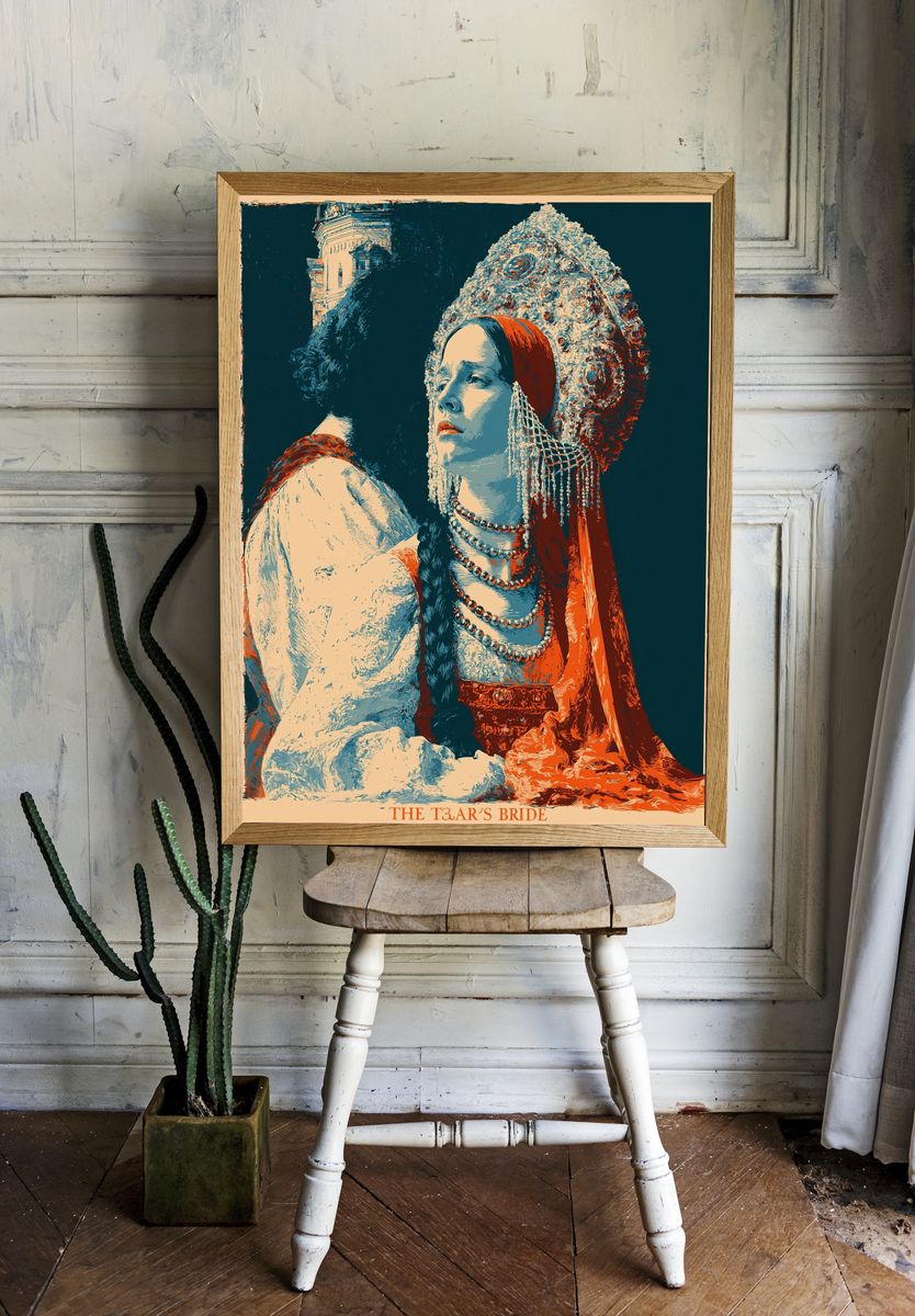 The Tsar's Bride Vintage Poster. — room view 1