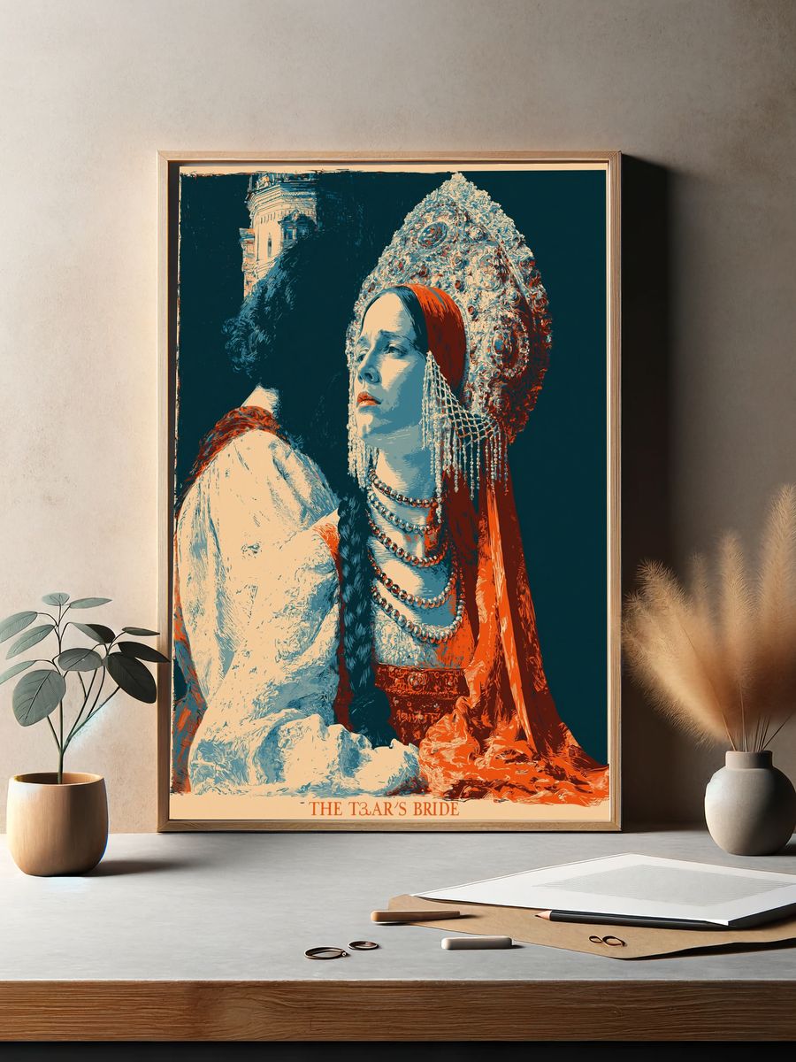 The Tsar's Bride Vintage Poster. — room view 2