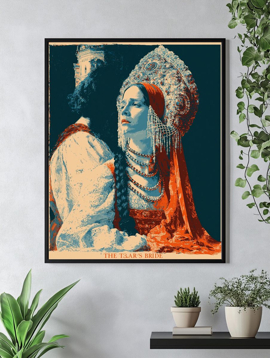 The Tsar's Bride Vintage Poster. — room view 4