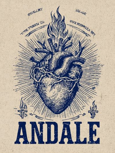 Anatomical Heart Vintage Print. poster print