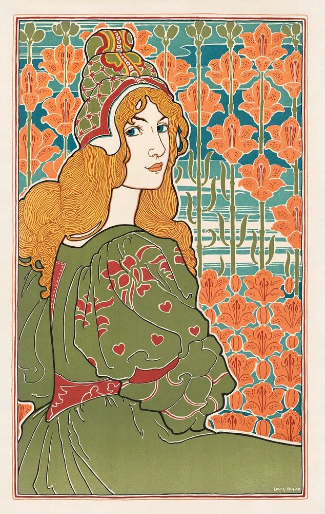L'Estampe Moderne: Jane (1898) Louis. poster detail