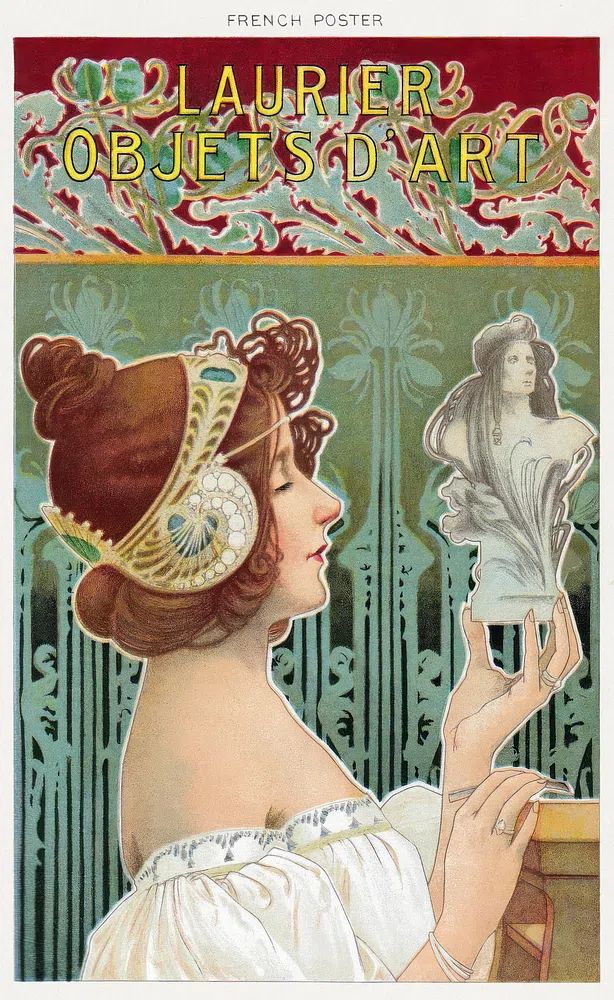 Laurier Objets d'Art by Unknown Artist (1902) — Poster. poster — vintage art