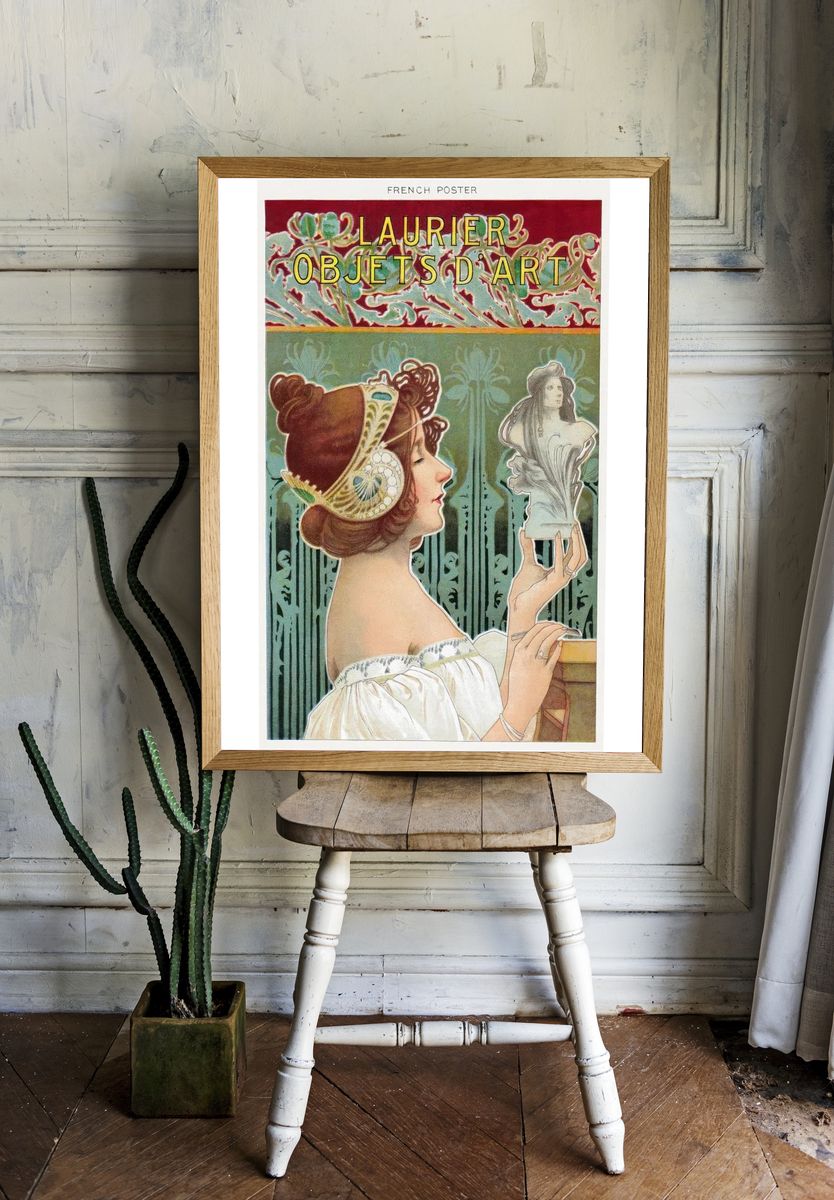 Laurier Objets d'Art by Unknown Artist (1902) — Poster. — room view 1