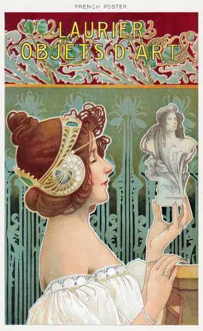 Laurier Objets d'Art by Unknown Artist (1902) — Poster. poster
