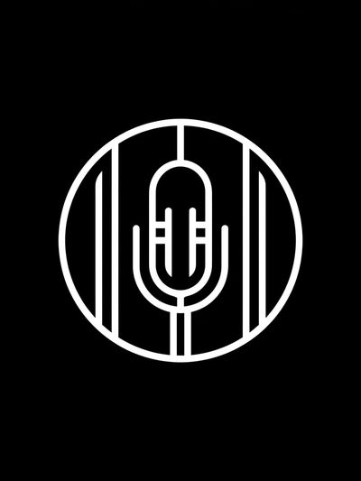 Art Deco Microphone Poster. poster