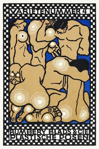 Vaudeville Act 4: Bumbery Blads. poster print