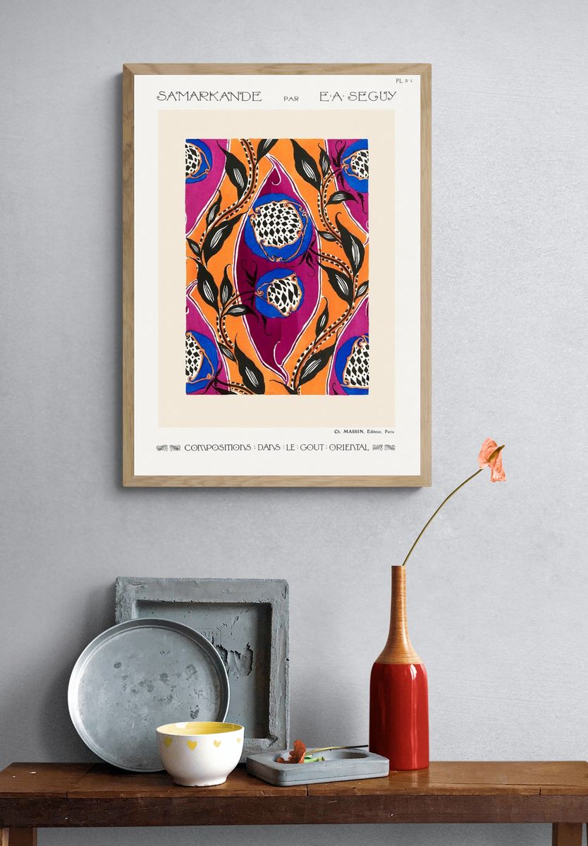 Samarkande — Oriental Print. — room view 3