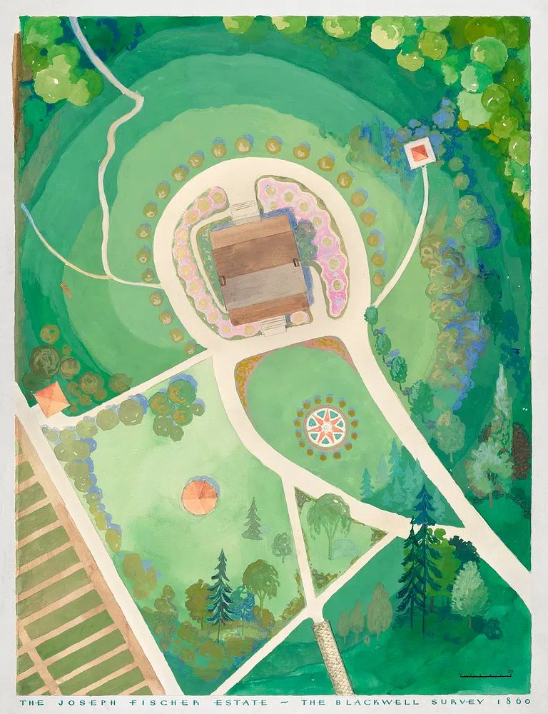 Joseph Fischer Estate — Vintage Print. poster detail