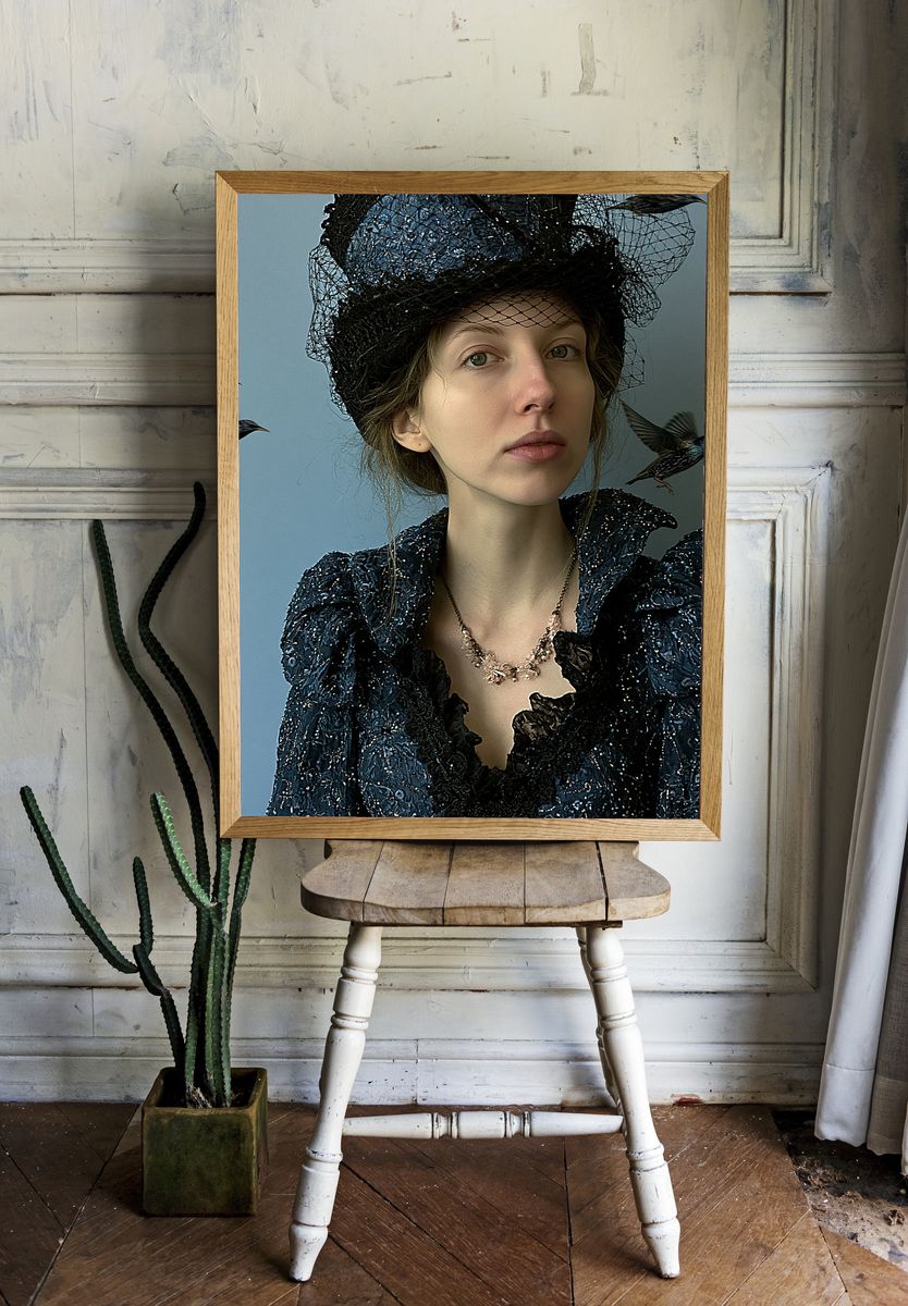 Victorian Portrait Photography Poster. room preview