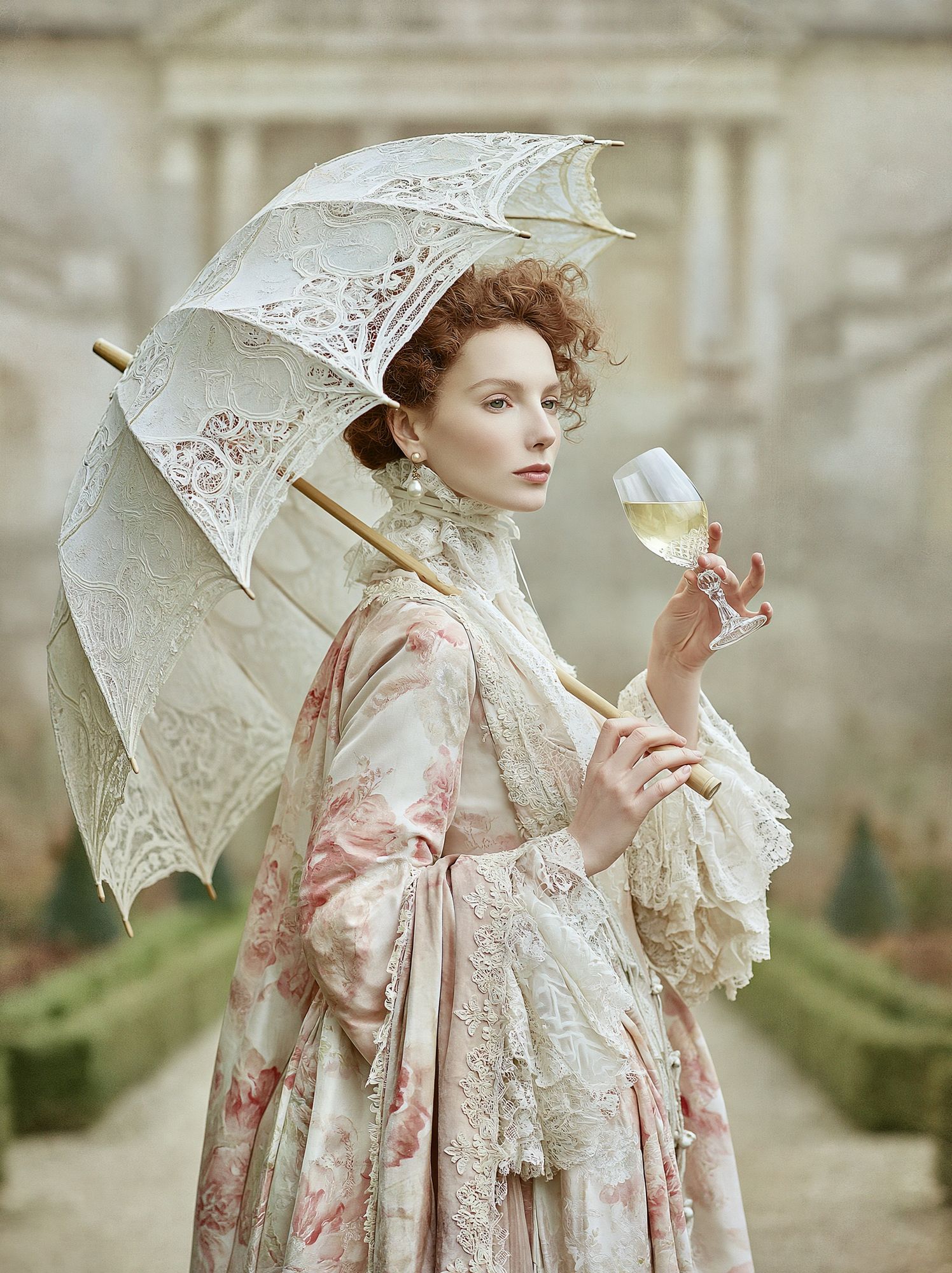 Victorian Portrait Fashion Poster. poster — photography art