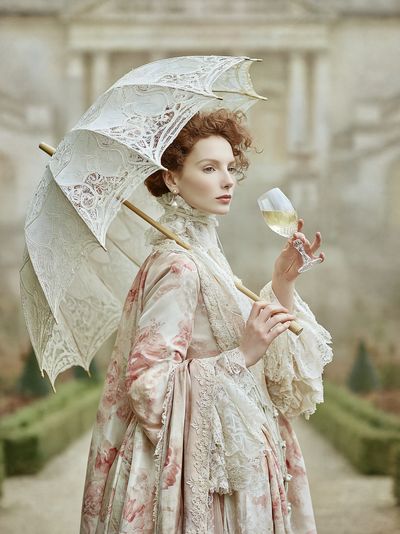 Victorian Portrait Fashion Poster. poster