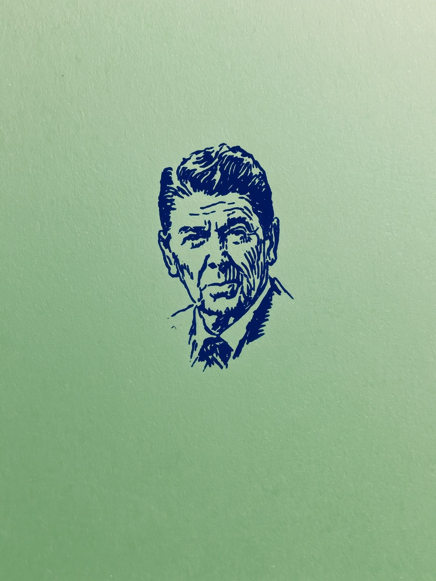 Vintage Portrait Sketch Poster. poster detail